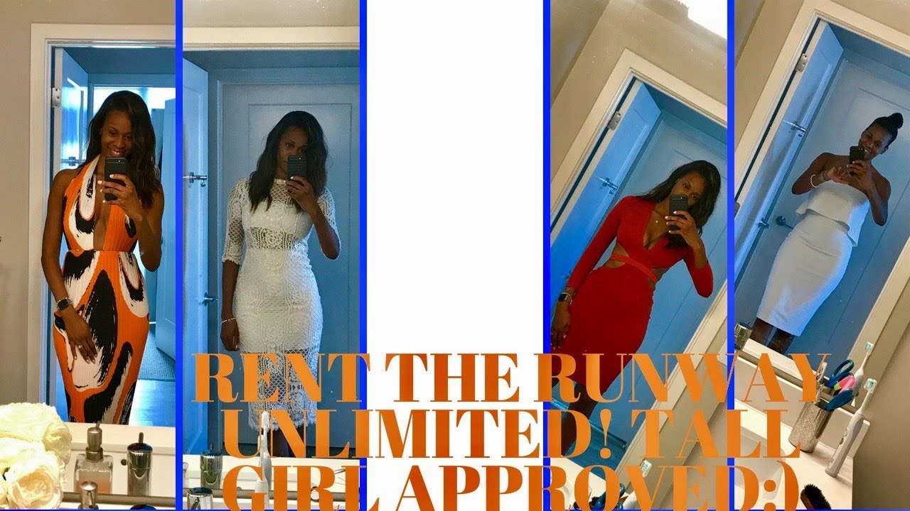Rent the Runway Unlimited Try on!!! YouTube