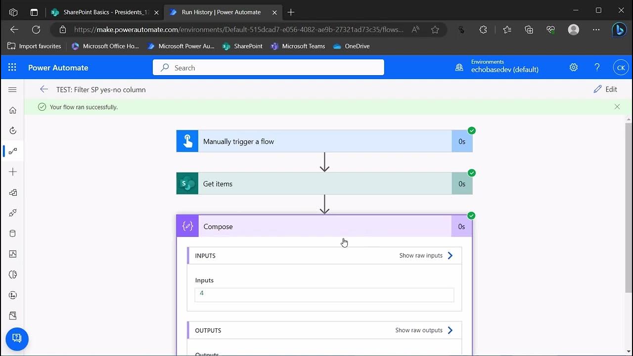 Odata filter on SharePoint yes/no column in Power Automate - YouTube