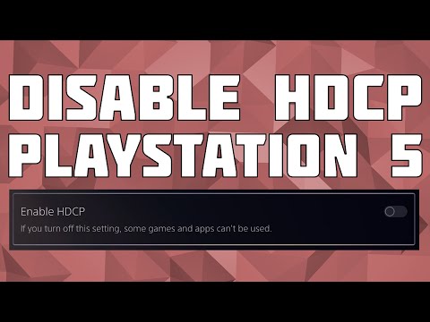 How to Disable HDCP on Playstation 5! Stop Black Screen on PS5 Capture Card!