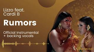 Lizzo - Rumors feat. Cardi B (Official Instrumental with backing vocals)