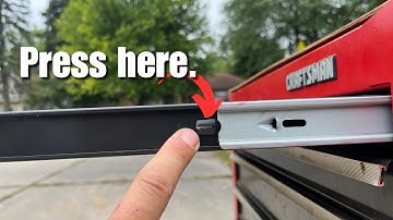 How to Remove Drawer Slides from a Craftsman Tool Chest