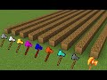 Minecraft: which axe chops faster?