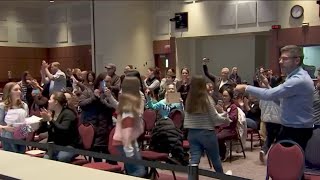 Loudoun County School Board votes against showing faces of public commenters | NBC4 Washington