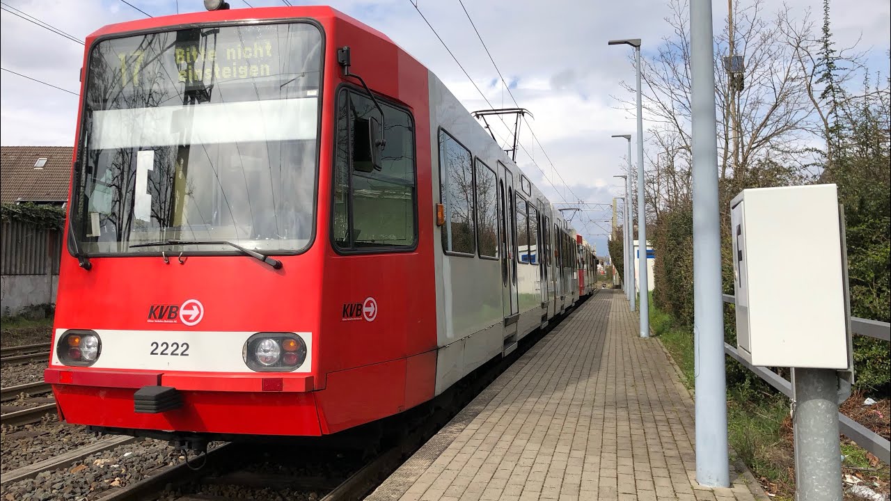 Mitfahrt KVB B80D Linie 18 Boltensternstr. - Slabystr.
