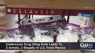 Undercover Drug Sting Ends In 3 Arrests, 2 Illegally In U.S. From Mexico