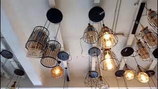 lampu hias gantung sederhana cocok untuk ruang tamu