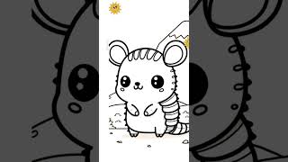 Best Kawaii Animals Coloring Pages for Toddlers: Cute and Engaging!