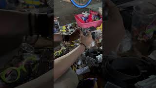 Hunting Barang Antik di Pasar Loak Jembatan Item Jatinegara !! #pasarloak #berburu #barangunik #fyp