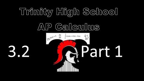 3.2 Notes Video Part 1 Implicit Differentiation