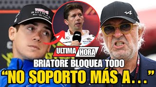 💥 ¡BOMBA TOTAL! COLAPINTO REVIENTA A ALPINE TRAS SINGAPUR Y BRIATORE BLOQUEA SU SALIDA A WILLIAMS 💣