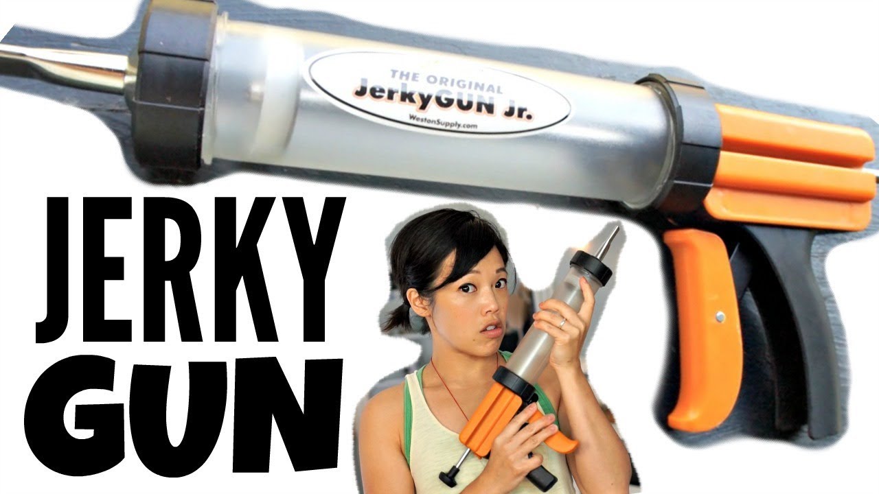 JERKY GUN Jr. homemade beef jerky maker Does it Work? YouTube