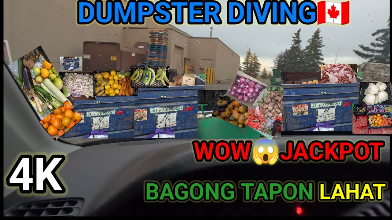 MAY NAIWAN PANG GUNTING SA TAPUNAN(JACKPOT SA DAMING HARBAT)DUMPSTER DIVING🇨🇦 #trending #viralvideo 