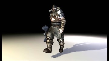 3DModels-Textures: Animated Viking Character