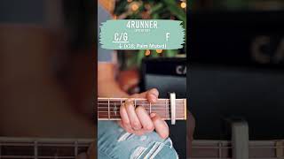 4Runner Brenn! Guitar Tutorial // 4Runner Guitar Lesson #shorts