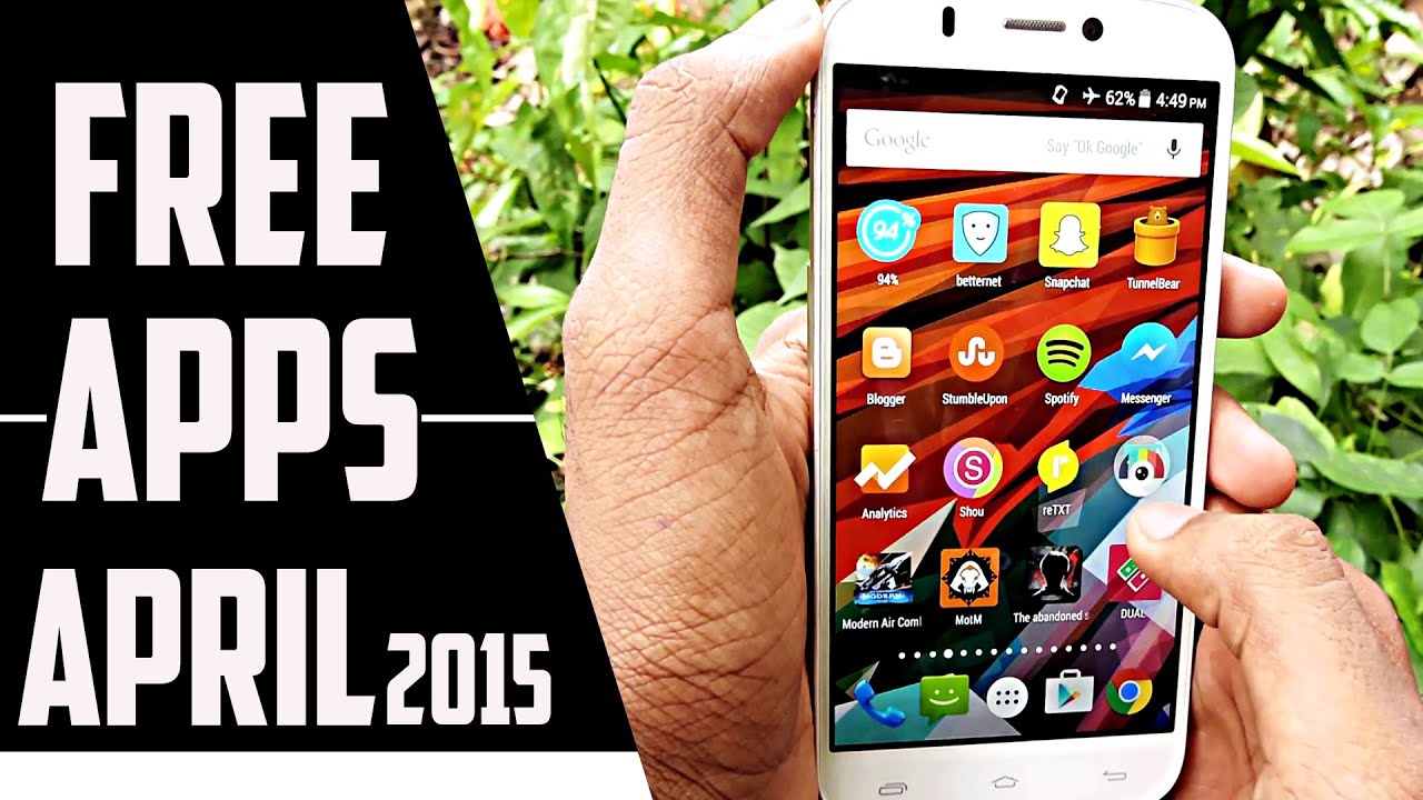 Top 10 NEW BEST FREE Android Apps - April 2015 - YouTube