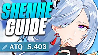 SHENHE, UNE 5★ EXCELLENTE ! Guide Complet et Showcase LVL90 (Mécaniques Cachées)- Genshin Impact