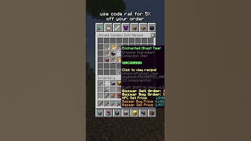 Is this the Worst Recipe in Hypixel Skyblock? 💀 #hypixelskyblock #minecraft #hypixel