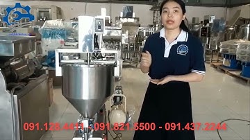 Máy chiết rót dạng lỏng sệt - Máy chiết rót định lượng một vòi bán tự động
