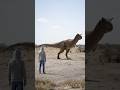 Carnotaurus vs Human — Speed and Horns