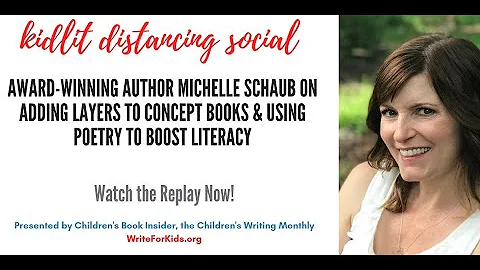Kidlit Distancing Social Michelle Schaub on Picture Books, Concept Books and Poetry