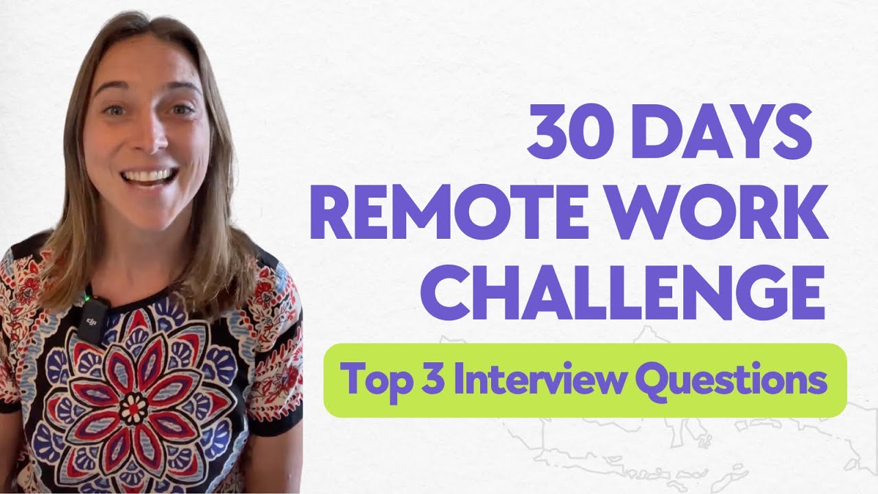 3 Remote Job Interview Questions You Need to Nail - YouTube