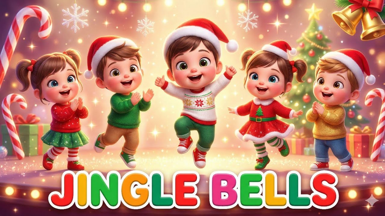 Jingle Bell Jingle Bell Song | Kids Dance🎅 | Fun Christmas Dance Song ...