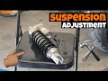 DRZ400SM Suspension Adjustment