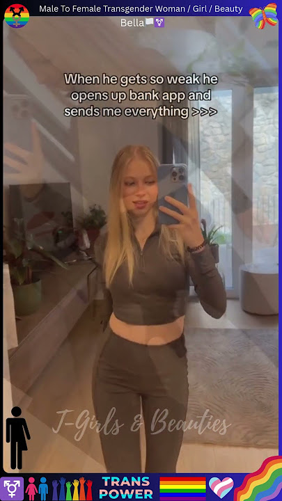 Male to Female Transgender Woman - Bella #viralvideo #shortvideo #transgender #mtf #lgbt #shorts