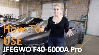 How to Use JFEGWO 6000A Pro Jump Starter by JFEGWO 16,660 views 2 months ago 4 minutes, 39 seconds