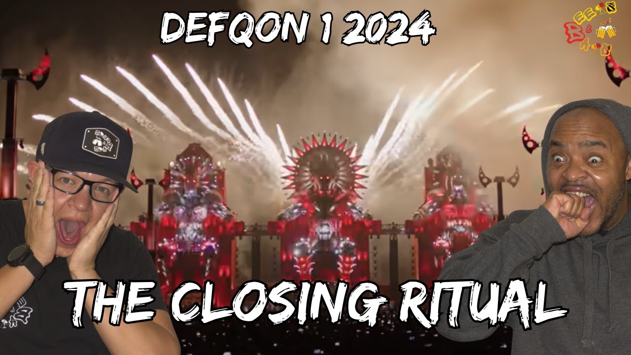 IS THERE ANYTHING CRAZIER THAN THIS?? | Americans React to The Closing Ritual  Defqon.1 2024