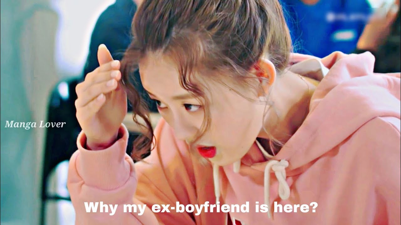 She's hiding from her ex-boyfriend ? Korean mix hindi song ❤️ Chinese mix Korean school love story