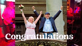 Congratulations Mr. & Mrs. Benson.