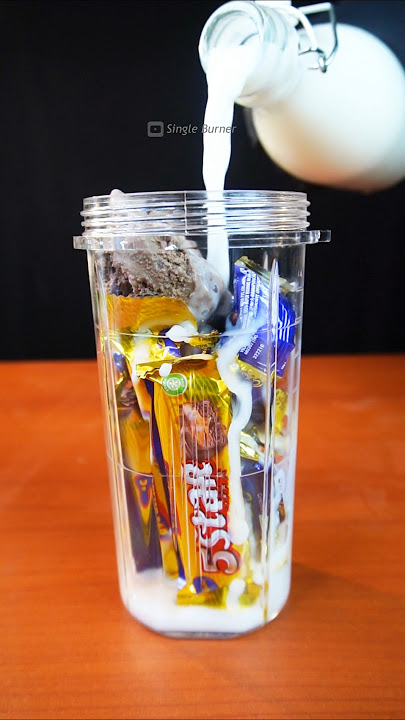 Don't try this Milkshake !!!💀 #shorts #asmr