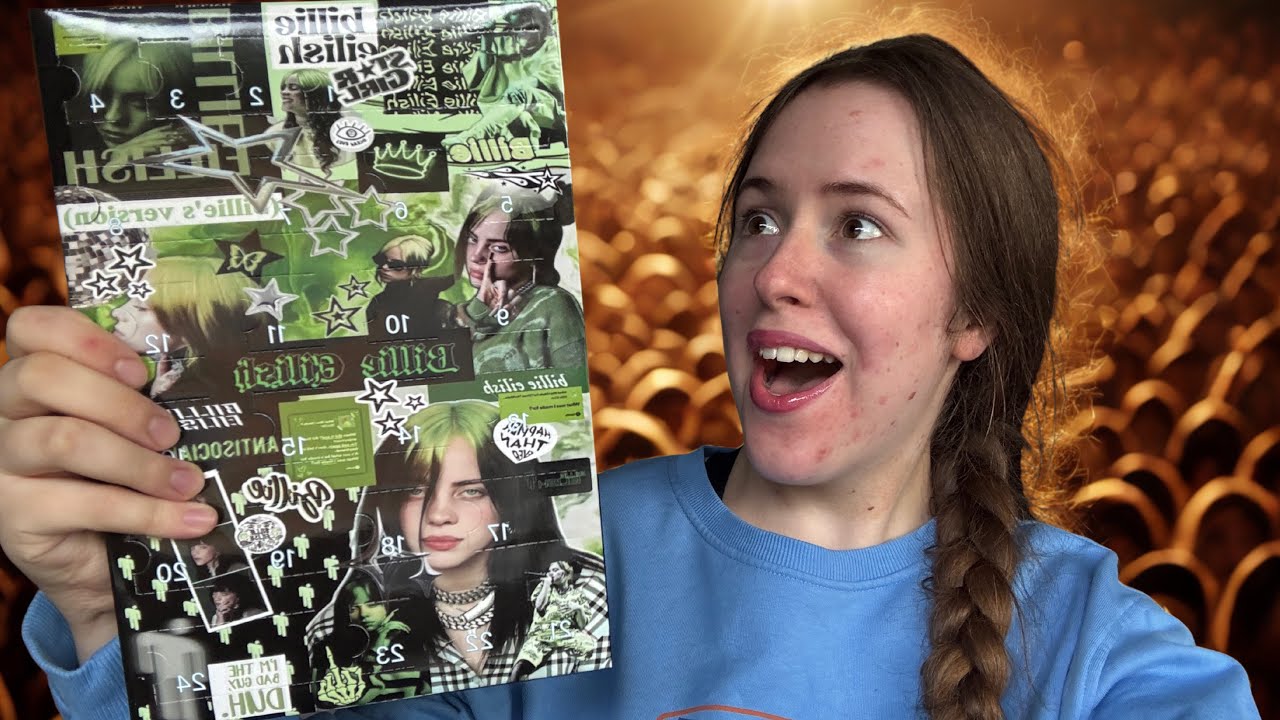 I bought BILLIE EILISH advent calendar