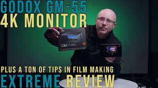 Godox GM-55 5.5” 4K LCD Monitor Extreme Review Plus Filmmaking Tips!