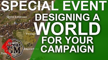 Intro: Drawing and Populating a Complete Map of your World - Fantasy Map Making