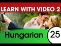 Learn Hungarian Vocabulary with Pictures and Video - 5 Must-Know Hungarian Words 2