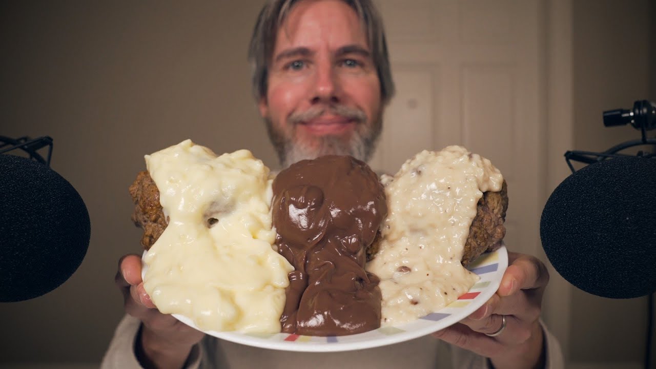 Pudding Meat Unboxing & Tasting ASMR