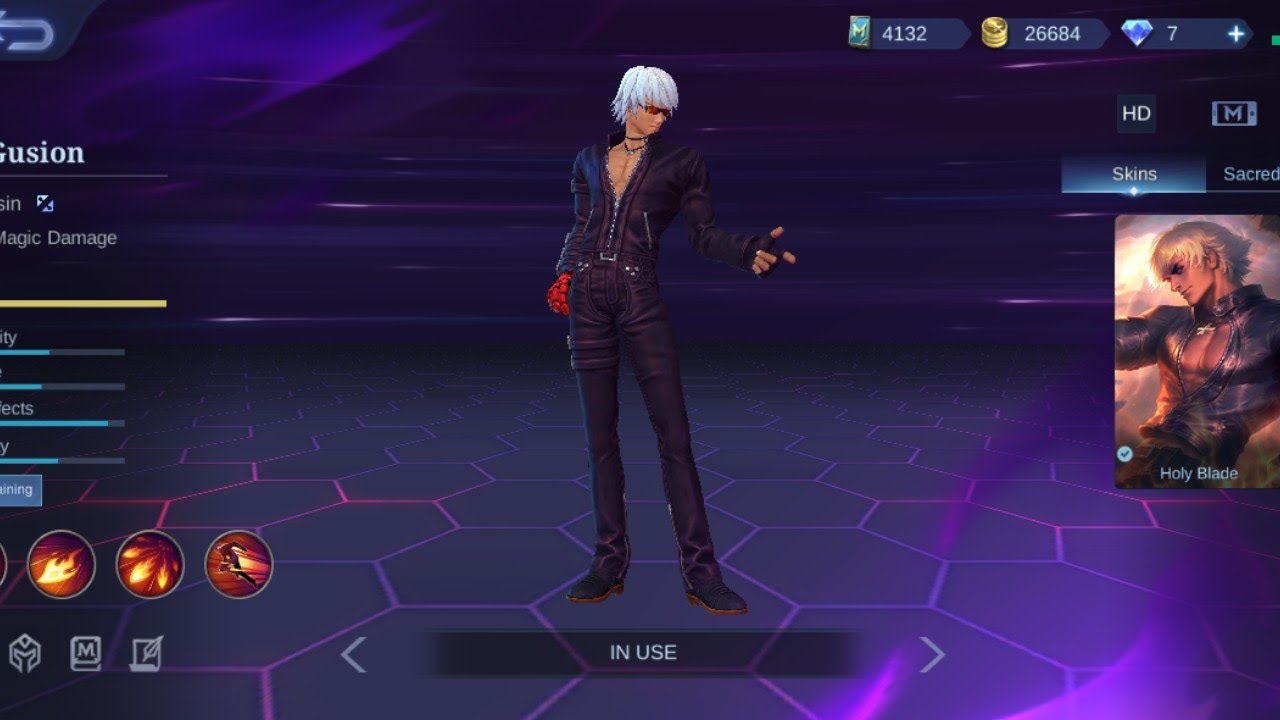 SCRIPT SKIN KOF GUSION via MediaFire No Password - MLBB