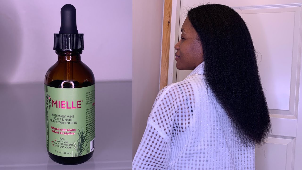 I used the Mielle Rosemary Mint hair growth oil and it gave me a