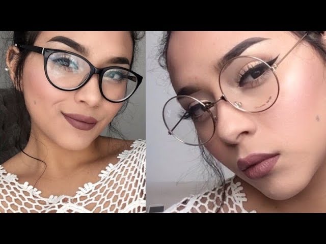 MAQUILLAJE PARA PERSONAS CON LENTES ♡ 