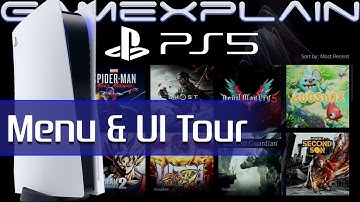 PS5 Menu & User Interface Tour!