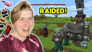 I Went Looking For Pets And Got Raided In Minecraft! (Part 3)