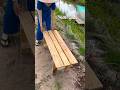 Làm ghế ngồi ngoài trời bằng gỗ Pallet #ngocdiepvlog #shorts