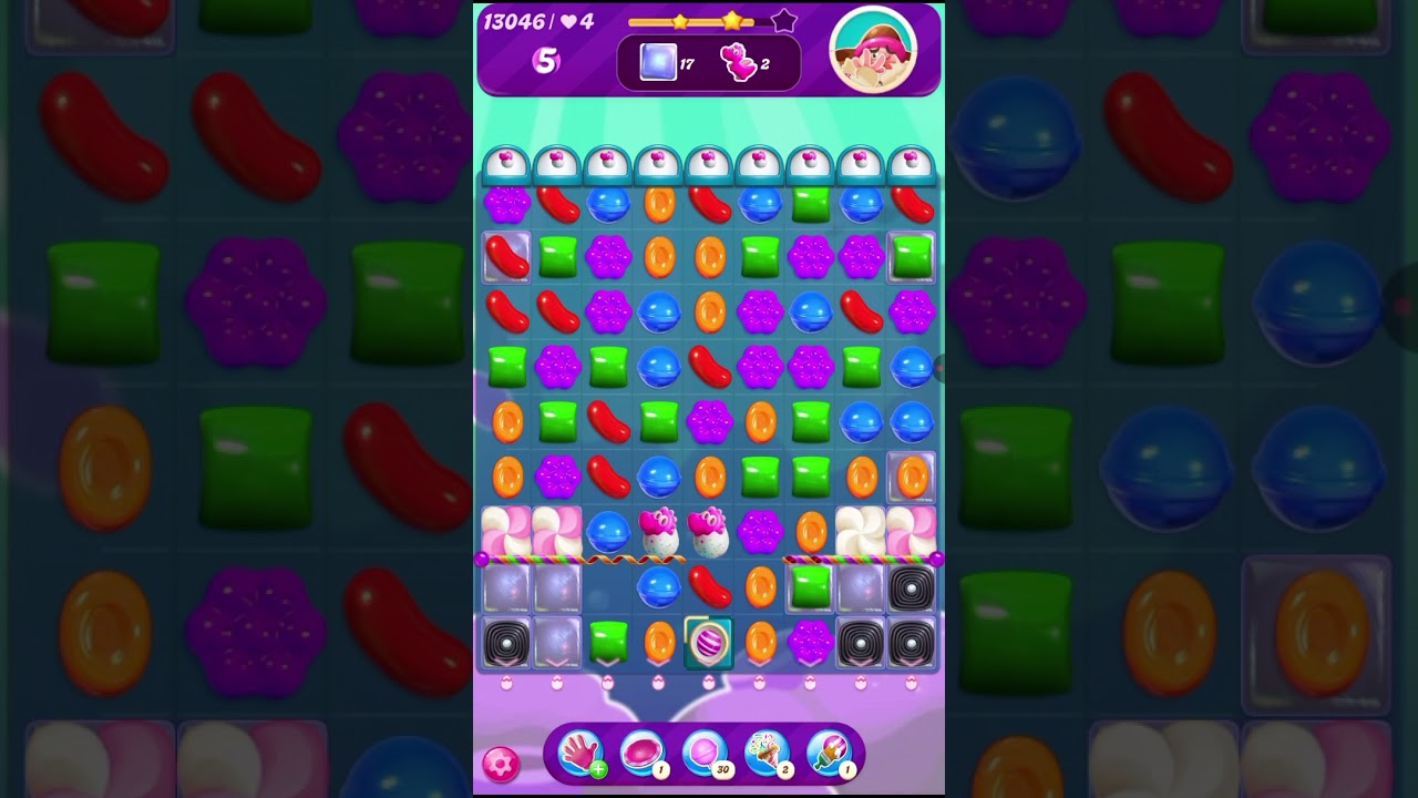 Уровень 13046 игры Candy Crush Saga