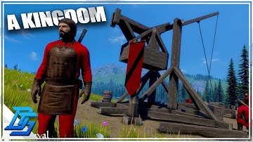 THE BEGINNING OF A KINGDOM - Medieval Engineers Gameplay Pt 2