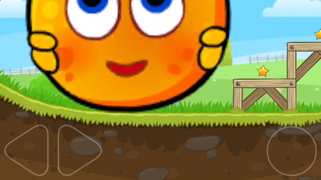 Red ball 4 | Зелёные Холмы за гигантского шарика