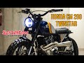 Honda cm 200 twinstar scrambler  by custommadegr