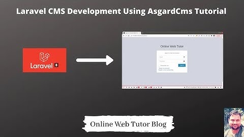Laravel CMS Panel Development using AsgardCms in Hindi | CMS Panel Development - Laravel AsgardCms