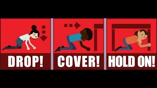 Drop, Cover, and Hold On  Protect Yourself During an Earthquake